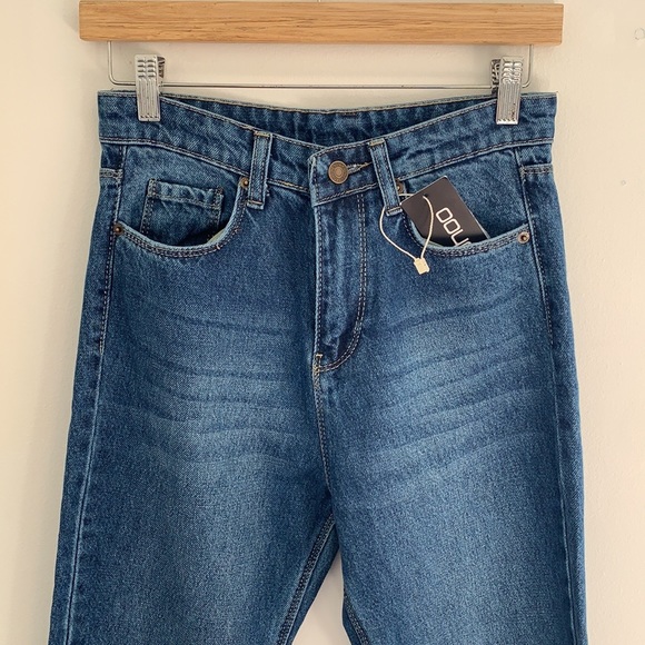 Mom jeans vintage wash no stretch - Picture 2 of 8